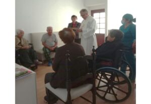 Hogar geriátrico en las Villas, al norte de Bogotá