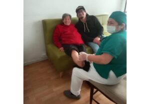 Hogar geriátrico en las Villas, al norte de Bogotá