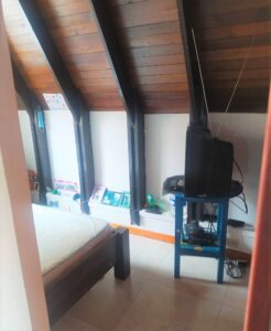 Hogar geriátrico en el barrio Batán, al norte de Bogotá
