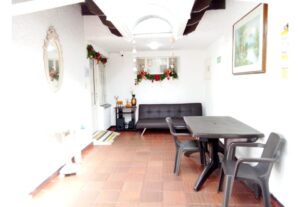 Hogar geriátrico en el barrio Batán, al norte de Bogotá