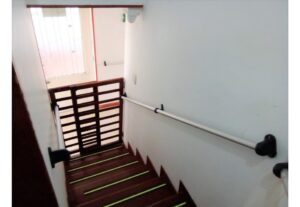 Hogar geriátrico en el barrio Batán, al norte de Bogotá