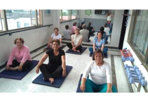 Actividades en hogar geriatrico en la Soledad