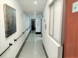 Hogar geriátrico al norte de Bogotá en las Villas