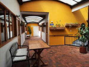 Hogar geriátrico en el norte de Bogotá, en Niza Suba