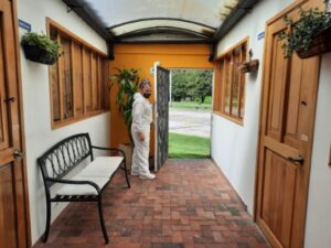 Hogar geriátrico en el norte de Bogotá, en Niza Suba