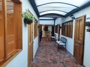 Hogar geriátrico en el norte de Bogotá, en Niza Suba