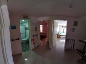 Zonas comunes en un hogar geriátrico